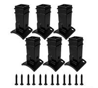 UrbanHui Post Assembly Kit Constructed From Aluminum Alloy With Adjustable Features For Indoor For Spiral Staircase Safety And Framework Stability