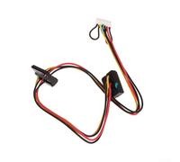 UrbanHui Power Socket Cable Connector 6Pin to 2-Port for SATA for Acer Motherboard, 37cm Heavy-Duty HDD Power Extension for Business and Industrial Applications