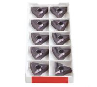 UrbanHui Premium Lathe Turning Inserts 10 Piece Set TNMG160404 R-VF TNMG331 for Stainless Steel Processing Carbide Inserts Replacement Turning Tools