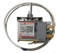 UrbanHui Refrigerator Mechanical Temperature Regulator Switch WDF18 WPF-22 Compatible With Cooling Units Sturdy Metal Thermostat Controller Replacement(D)