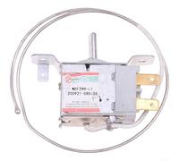 UrbanHui Refrigerator Mechanical Temperature Regulator Switch WDF18 WPF-22 Compatible With Cooling Units Sturdy Metal Thermostat Controller Replacement(A)