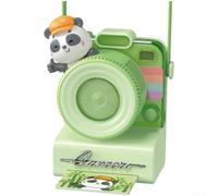 UrbanHui Retro Camera USB Rechargeable Neck Fan 500mAh for battery Three For Velocity Settings Leafless Design For Effective Heat Relief(Green)