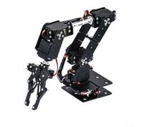 UrbanHui Robotic Arm Kit With Six Independent Channels For Kinematics Study Dynamics Simulation And Sensor Integration(B)