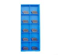 UrbanHui SP200 PC9030 2mm Wide Carbide Inserts 10 Pcs CNC CutOff Grooving Tool For MGEHRL, For Metalworking Applications