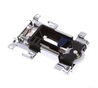 UrbanHui Stainless Steel Door Wheel Assembly With PVC Pulley For Wooden Sliding Doors Compatible With Standard Cabinet Floor Track(Lower wheel)