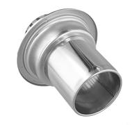 UrbanHui Stainless Steel Gutter Guard Strainer For Balcony Roof Floor Drain Outdoor Efficient Water Management(Round 5inch)