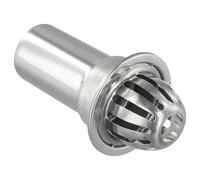 UrbanHui Stainless Steel Gutter Guard Strainer For Balcony Roof Floor Drain Outdoor Efficient Water Management(Round 3inch)