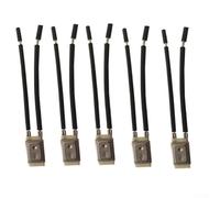 UrbanHui Temperature Switch Thermostat 17AM 5 Pack Normally Closed Motor Thermal Protector with Fast Action for Fluorescent Lamps and Appliances(17AM020-65C)