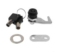 UrbanHui Zinc Alloy Toolbox Lock With Hook Cam And Keys Keyed Alike For Cabinets, Trailers, And RVs Providing Weather Resistant Security With Rustproof Finish(16mm)