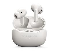 Urbanista Active Noise Cancelling Wireless Earbuds, Bluetooth Earphones 6.0, Powerful Bass, 4 ENC Mics for Clear Calls, 32H Playtime, Bluetooth Multipoint with Touch Controls, ANC, IPX4 - White