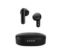 Urbanista True Wireless Earbuds, 36 Hr Playtime, Bluetooth 5.4 Earphones with Noise Cancelling 4 x Mics, IPX4 In Ear Headphones, Touch Control Buds, USB C Charging Case, Copenhagen 2 - Black