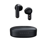 Urbanista Copenhagen True Wireless Earbuds, Bluetooth 5.2 Earphones with Noise Cancelling Microphone, IPX4 In Ear Headphones, Touch Control Buds, 32 Hr Playtime, USB C Charging Case, Midnight Black