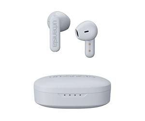 Urbanista Copenhagen True Wireless Earbuds, Bluetooth 5.2 Earphones with Noise Cancelling Microphone, IPX4 In Ear Headphones, Touch Control Buds, 32 Hr Playtime, USB C Charging Case, Pure White