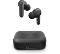 Urbanista London True Wireless Earbuds Headphones with Active Noise Cancelling, 25 Hours Playtime, Touch Controls & 6 Microphones for Clear Calling, Bluetooth 5.0 Earphones, Black