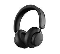 Urbanista Los Angeles Solar Powered Wireless Over Ear Headphones, Infinite Playtime Active Noise Cancelling Bluetooth 5.0 Headphones, Self Charging ANC Earphones with On Ear Detection, Midnight Black