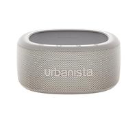 Urbanista Malibu Solar Bluetooth Speaker, 20W Wireless Portable Speaker, Up to 45H Playtime, IP67 Waterproof, Stereo Sound, Dual Pairing, Small Speakers for Travel, Outdoor & Indoor, Desert Grey