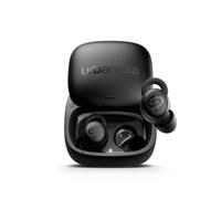 Urbanista Mini Sleep Headphones Sleeping Earbuds, Noise Blocking Earphones for Side Sleepers, 27 Hours Playback, Adjustable Timer, Comfortable Flat Design, Bluetooth 5.4, 3 EQ Modes, Porto - Black