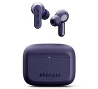 Urbanista Palo Alto True Wireless Earbuds, Bluetooth Earphones with Adaptive Noise Cancelling, 45 Hr Playtime, USB C Charging Case, IP54 Water Resistant, Bluetooth Multipoint, Purple
