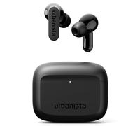 Urbanista Palo Alto True Wireless Earbuds, Bluetooth Earphones with Adaptive Noise Cancelling, 45 Hr Total Playtime, USB C Charging Case, IP54 Water Resistant, Bluetooth Multipoint, Black