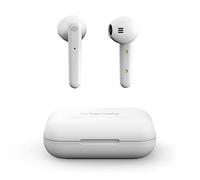 Urbanista Stockholm True Wireless Earbuds 14H Playtime Bluetooth 5.0 with Charging Case, Touch Controls & Dual Mic Earphones Compatible with Android and IOS - White
