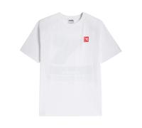 Urbanity Cotton White T-Shirt - male - Diadora - T-Shirts - White - M - Tops M