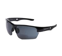 Urbanium Terra - Interchangeable Lens Glasses with Inconspicuous Reading Window at the Bottom of the Lenses - Produced in an environmentally friendly way with renewable raw materials - black, +3.00