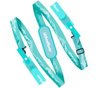 UrbanMover Ski Carrying Strap Adjustable Pole Carrier Shoulder Sling with Cushioned Holder Protects from Scratches Easy Transport Ski Accessory with Panda Pattern Great for Families(Snow Mountain)