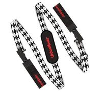 UrbanMover Ski Carrying Strap Adjustable Pole Carrier Shoulder Sling with Cushioned Holder Protects from Scratches Easy Transport Ski Accessory with Panda Pattern Great for Families(Black White Box)