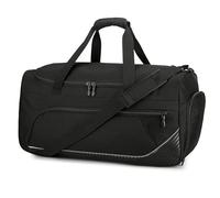 Urbanstand Gym Bag for Men - 22 Inch Sports Duffel Bags with Shoe Compartment, Large Overnight Weekender Gym Carry On Duffle Bag for Sport, Camping, Fitness & Workout, Black, 22 Inch, 04-gym Bag With