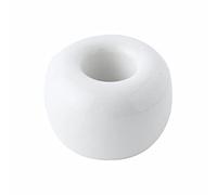 # Urbanstrive Sleek Mini Ceramics Toothbrush Holder Stand For Bathroom Vanity Countertops (White, One Size)