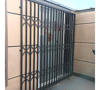 UrbanUp Extendable Door Security Bar Large, Sliding Door Security Bar/Window Grille Balustrade, Anti Burglar Window Safety Lock Bar Custom(W150xH120cm/59x48in)