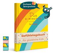 UrBestSelf 6-Minute Kids Diary - Kids Journal 6-12 to Develop a Happy Self, Mindfulness and Positive Habits - Gratitude Journal for Girls & Boys