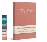 UrBestSelf 6-Minuten Diario de Gratitud (Inglés) - Más Bienestar y Autoconocimiento + Diario Personal - Mindfulness, Meditación, Journaling Notebook para Adultos 2025