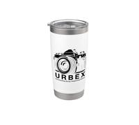 Urbex Camera Documenting Decay Respecting History Stainless Steel Insulated Tumbler