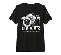 Urbex Photographer Documenting Decay Respecting History Premium T-Shirt