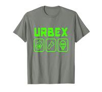 Urbex T-Shirt, Men, Olive Heather, XX-Large