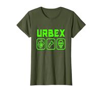 Urbex T-Shirt, Women, Olive Green, XX-Large