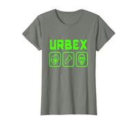 Urbex T-Shirt, Women, Olive Heather, X-Small