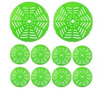 Urbinal Deodorizer Mats | Urinal Mats Odor Control Urinator Cleaner | 10x Reduced Urinal Screen, Long Lasting Toilet Pads, Reduce Cake