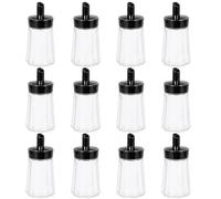 URBN-CHEF 175ml Glass Sugar Dispenser Plastic Spout for Home & Cafe Use
