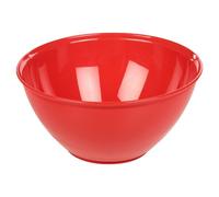 Urbn-Chef Height 11Cm Durable Plastic Kitchen Red Mixing Salad Bowls Microwave & Dishwasher Safe