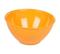Urbn-Chef Height 12Cm Durable Plastic Kitchen Orange Mixing Salad Bowls Microwave & Dishwasher Safe