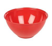 Urbn-Chef Height 12Cm Durable Plastic Kitchen Red Mixing Salad Bowls Microwave & Dishwasher Safe