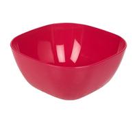 Urbn-Chef Height 13Cm Fuschia Large Durable Plastic Salad Serving Bowl Microwave Dishwasher Food Safe