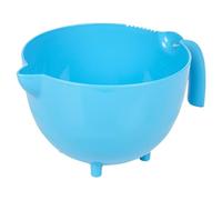 URBN-CHEF Large Plastic Mixing Measuring & Dispensing Jug Pitcher with Pouring Spout Kitchen (Blue)