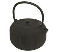 Urbn-Chef Urbnchef 1L Cast Iron Authentic Japanese Kettle Black Teapot W/ Stainless Steel Infuser Filter