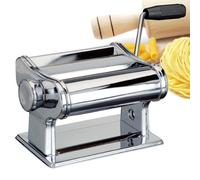 Urbn-Chef Urbnchef 20Cm Width Metal Fresh Pasta Maker Craft Spaghetti Lasagne Ravioli Silver Machine Tool Kit