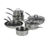 Urbn-Chef Urbnchef 28Cm Diameter 7Pcs Non Stick Stainless Steel Induction Frying Pan Saucepan Casserole Set