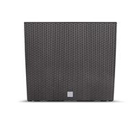 URBN GARDEN Tall Rectangle Rattan Floor Standing Planter Indoor Outdoor Patio Plant Pot Trough (Umber)
