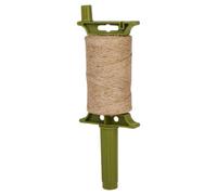 Urbn-Living (1) 100M Natural Jute Twine Rustic Garden Hessian Cord String Roll Handle Dispenser